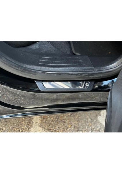 Opel Astra J Sport Tourer Krom Kapı Eşik Koruması 4 Parça 2010-2012