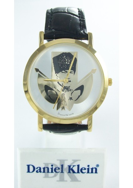 Atatürk Resimli Kol Saati Deri Kayışlı Kol Saati Klasik Model Kalpaklı Rozet Hediyeli indirimleri