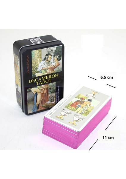 Decameron Tarot Metal Kutulu fiyatları