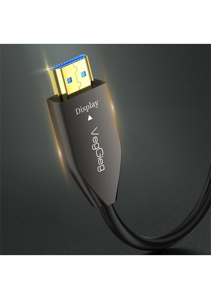 8K/60Hz 4K/120Hz 48GBPS Hdr Arc Hdcp Fiber Optik HDMI 2.1 Kablo 50 Metre
