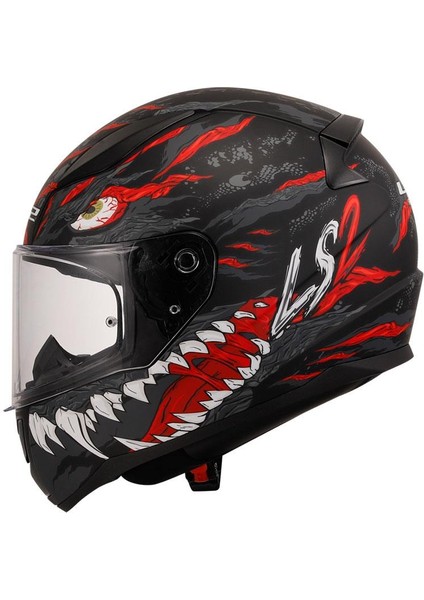 Rapıd 2 Kaıju Mat Siyah-Kırmızı-Beyaz Kask fiyatları