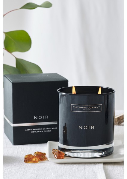 The White Company Noir Iki Fitilli Mum – Paris Esintili Zarif Koku