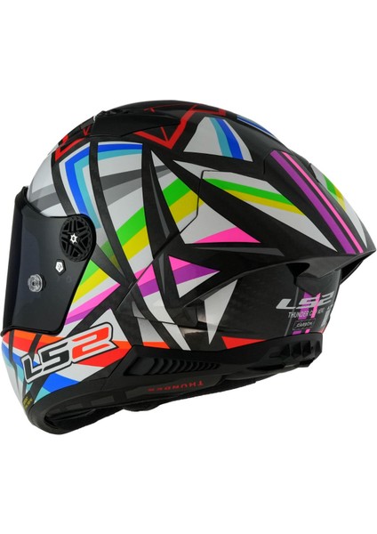 Thunder Karbon Gp Aero Flash Siyah Kask