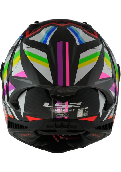 Thunder Karbon Gp Aero Flash Siyah Kask