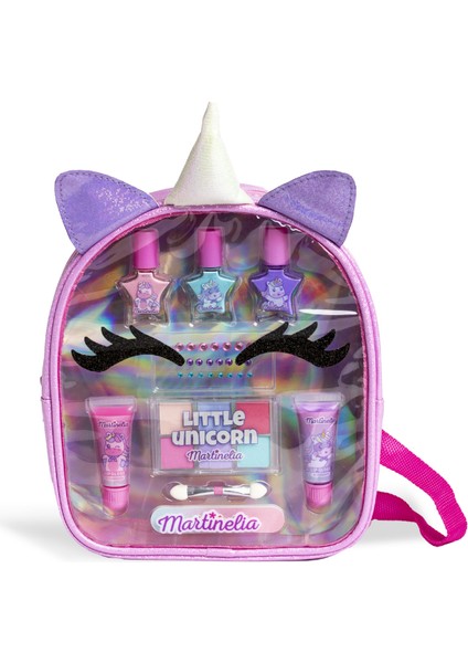 Unicorn Çantalı Kozmetik Seti - Little Unicorn - Mor