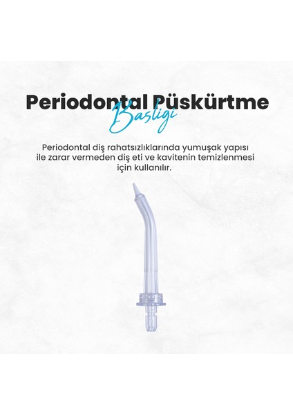 Waterfull Portatif Ağız Temizleme Duşu 4 Adet Yedek Uç