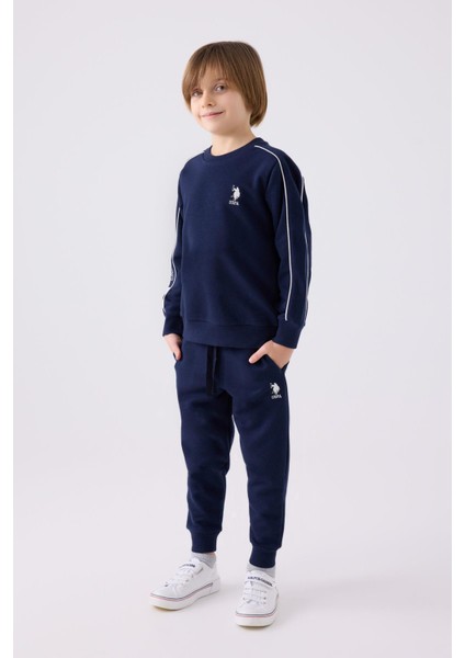 Erkek Çocuk Lisanslı Line Detailed Alt Üst Eşofman Takımı