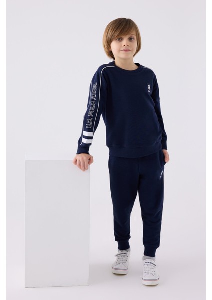 Erkek Çocuk Lisanslı Line Detailed Alt Üst Eşofman Takımı modelleri