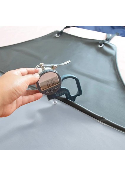 Asit ve Kimyasal Önlüğü - Pvc Önlük - Su Geçirmez - Haki Renk - En x Boy: 70 × 110 cm - 10 Adetlik Toptan set