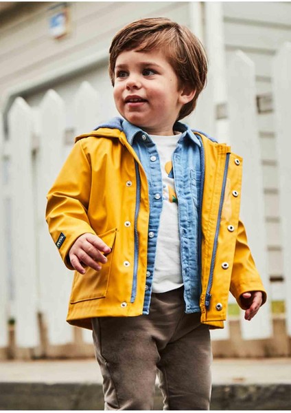 Kışlık Erkek Bebek Parka Yağmurluk Ceket modelleri