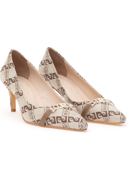 Kadın Bej Topuklu Ayakkabı 50295561-VR011 modelleri
