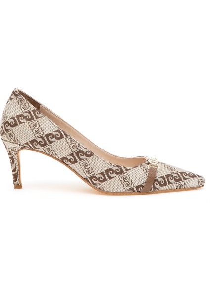 Kadın Bej Topuklu Ayakkabı 50295561-VR011 fırsatları