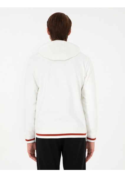 Erkek Ekru Regular Fit Örme Hırka 50292482-VR019