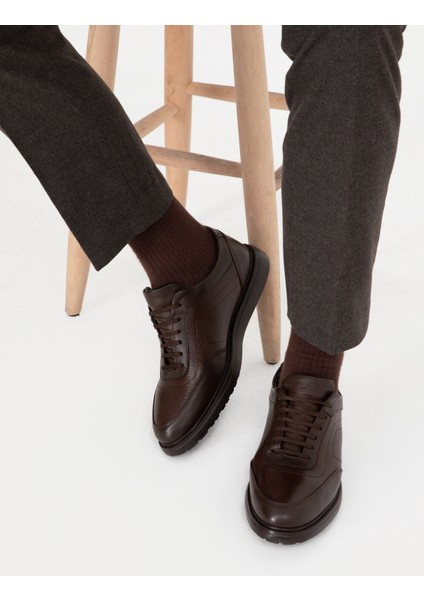 Erkek Kahverengi %100 Deri Casual Ayakkabı 50298537-VR029 fiyatları