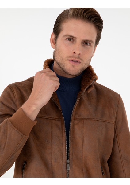 Erkek Taba Kürk Detaylı Ceket 50300557-880 fiyatları