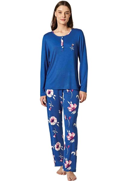 Kadın Uzun Kol Pijama Takım 1761