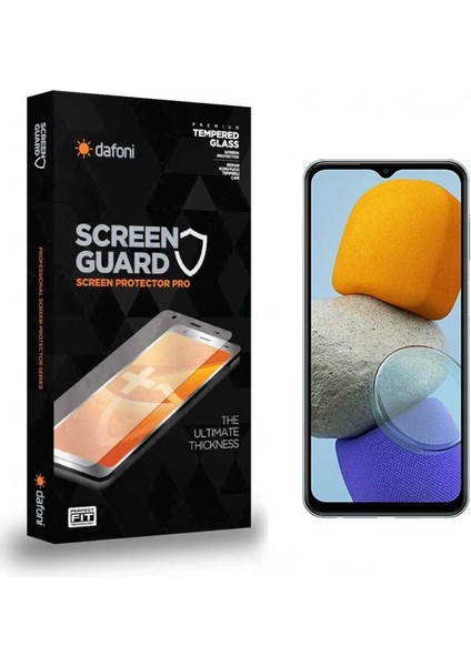 Samsung Galaxy M23 Tempered Glass Premium Cam Ekran Koruyucu
