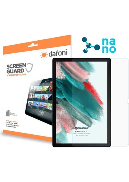 Samsung Galaxy Tab A8 10.5 2021 X200 Nano Premium Tablet Ekran Koruyucu