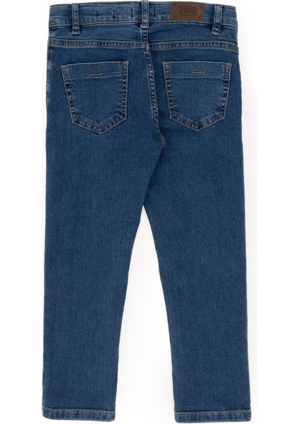 U.S. Polo Assn. Erkek Çocuk Mavi Jean Pantolon 50297153-DN0022