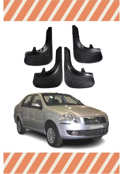 Fiat Siena 4'lü Tozluk Çamurluk Paçalık