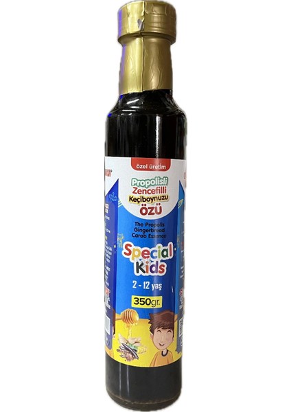 Propolisli Zencefilli Keçiboynuzu Özü 2-12 Yaş Çocuklar İçin 350 gr
