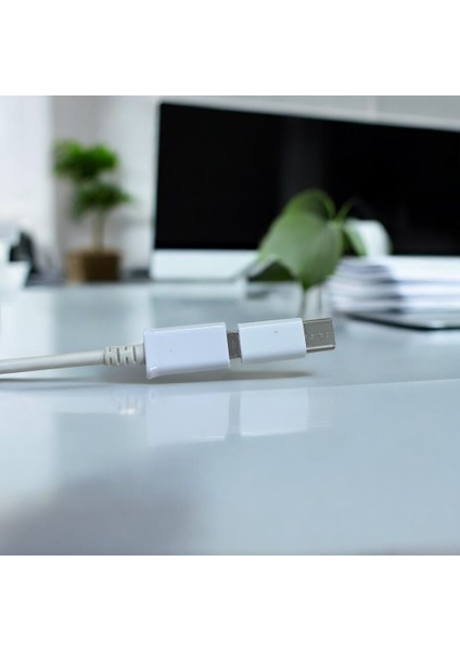 Dönüştürücü Micro Usb>type-C Beyaz Renk