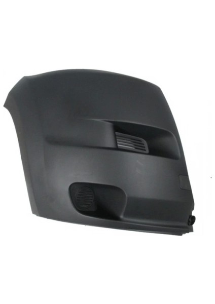 2007-2013 Peugeot Boxer Ön Tampon Ucu Sağ Siyah Sis Deliksiz-Çeki Kapaklı Eurobump Oem No: 7401.FG