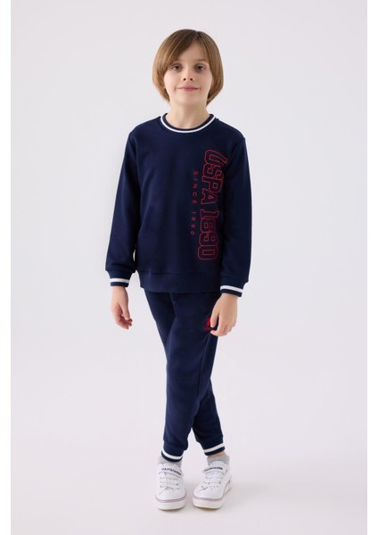 Erkek Çocuk Lisanslı Colorful Rib Detail Alt Üst Eşofman Takımı modelleri