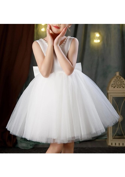 Kız Çocuk Yaka Incili Elbise Menekşe Modelimiz Doğum Günü Mezuniyet Okuma Bayramı Abiye Elbise fiyatları