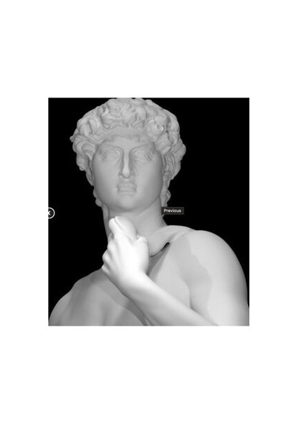 3D Davut Heykel Figürü modelleri