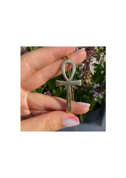 Ankh Nil Anahtarı Kolye Gold fiyatları