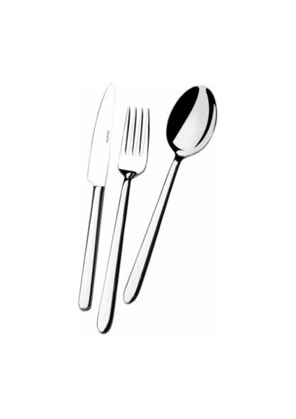 Plaides Model Tatlı Pasta Bıçağı 12 Adet 1 Düzine