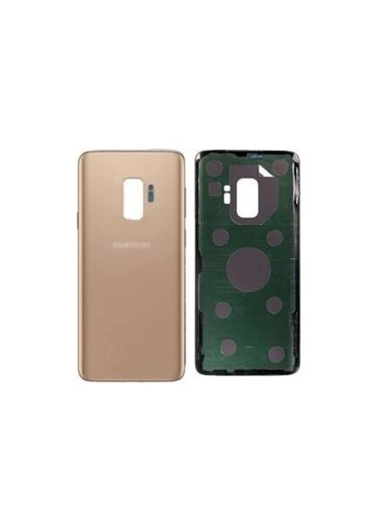 Samsung Galaxy S9 Arka Kapak Pil Batarya Kapağı-Gold
