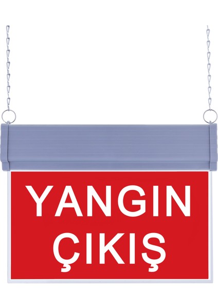 SG056 Çift Yönlü Acil Yönlendirme Armatürü (Zincirli) Yangın Çıkış