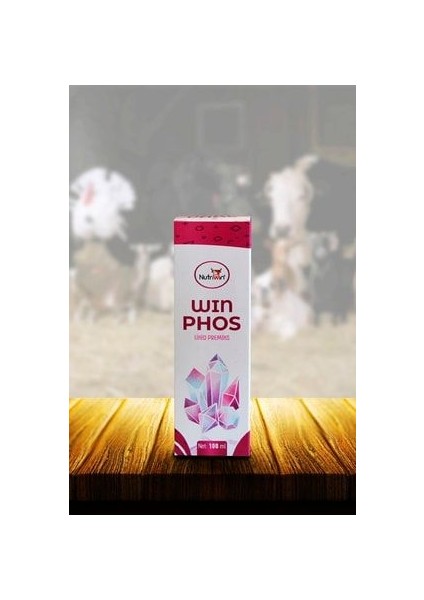 Winphos Kanatlı, Inek - Koyun - Kanatlı, Vitamin Mineral Ruminant Vitamin 100 ml