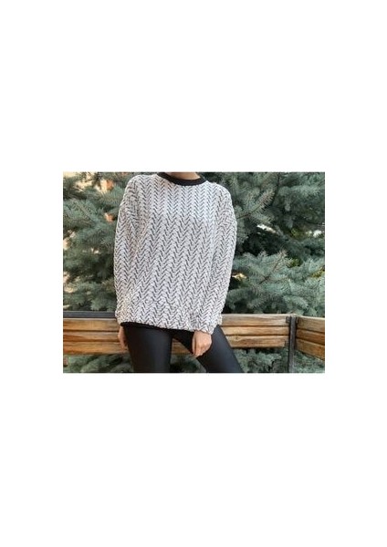 Siyah Beyaz Sweatshirt fiyatları