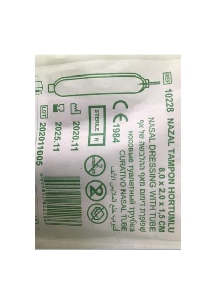 Burun Tamponu - Nazal Tampon 8 cm fiyatları