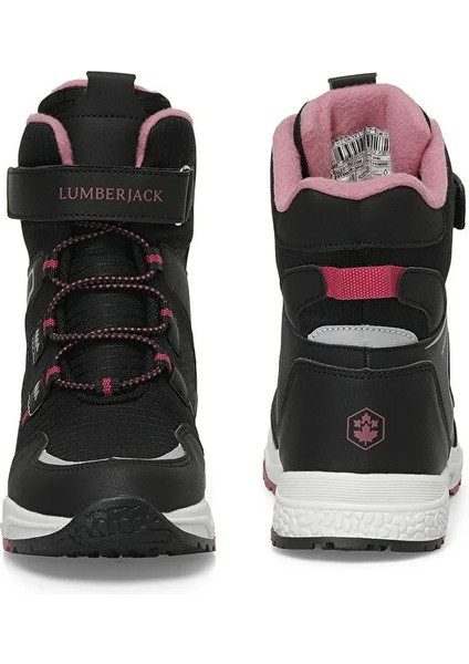 Koke 3pr Cırtlı Kız Çocuk Outdoor Bot Siyah Pembe fırsatları