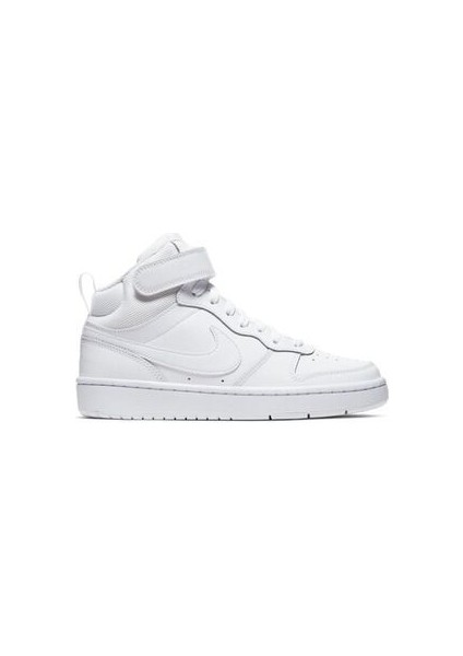 Jordan Court Borough Mid 2 (Gs) CD7782-100 Boğazlı Unisex Spor Ayakkabı Beyaz