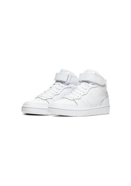 Jordan Court Borough Mid 2 (Gs) CD7782-100 Boğazlı Unisex Spor Ayakkabı Beyaz modelleri