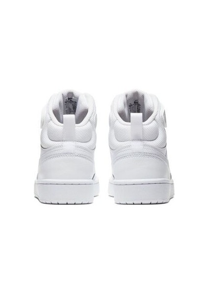 Jordan Court Borough Mid 2 (Gs) CD7782-100 Boğazlı Unisex Spor Ayakkabı Beyaz fırsatları