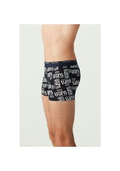 Erkek Lacivert - Lacivert Melanj 3'lü Boxer 80338 modelleri