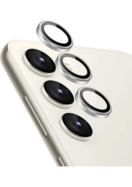 Samsung Galaxy S24 Plus Metal Titanyum Kamera Lens Koruyucu