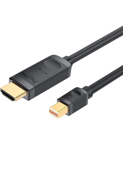 4K 30Hz Mini Displayport To HDMI Dönüştürücü Kablo 3 Metre