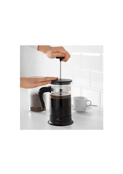 Upphetta - French Press - 1 Litre - Cam/paslanmaz Çelik fırsatları