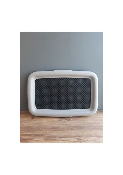 Akıllı Köpek Tuvaleti Elekli 39,5X59,2X48 cm - Bej Kahve