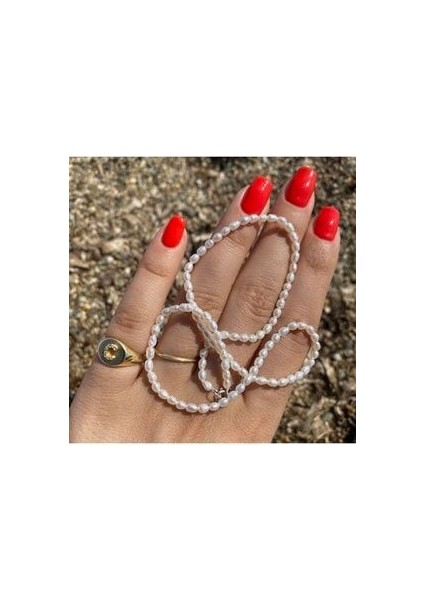 Hakiki Mini Arpa Inci Kolye fiyatları