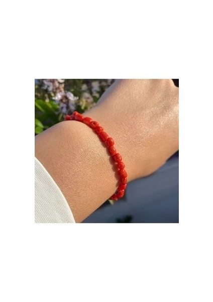 Italyan Ham Mercan Gümüş Bileklik fiyatları