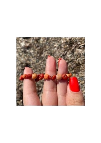 Renk Geçişli Orijinal Italyan Mercanı Bileklik fırsatları