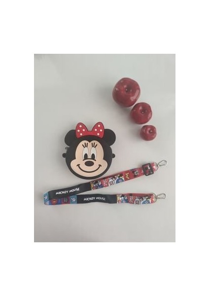 Minnie Mouse Model Kız Çocuk Silikon Çanta Cüzdan fiyatları